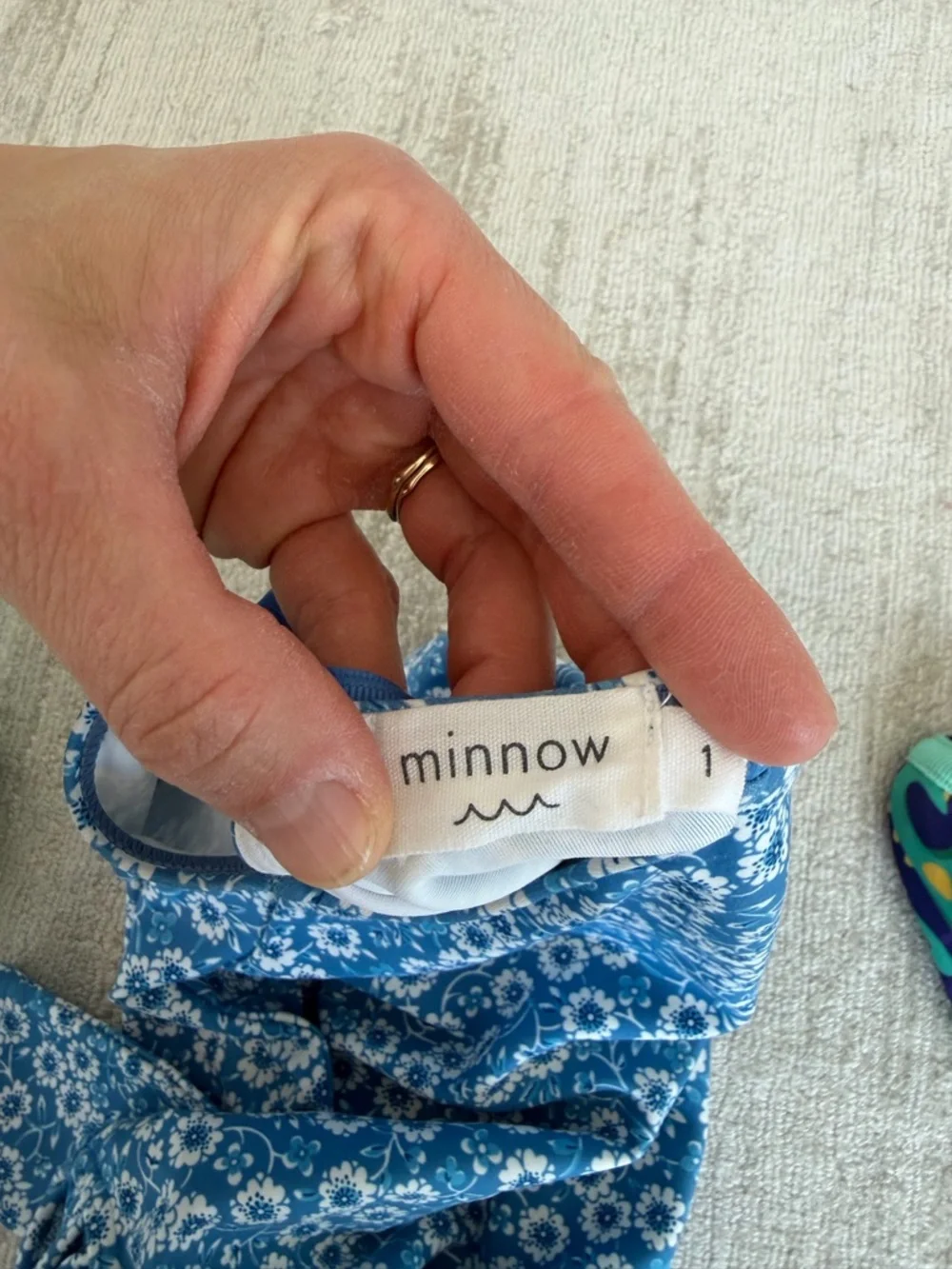 Summer Swim Bundle – Minnow + Water Shoes (Size 1 / Toddler) ☀️🌊 - Picture 3 of 7